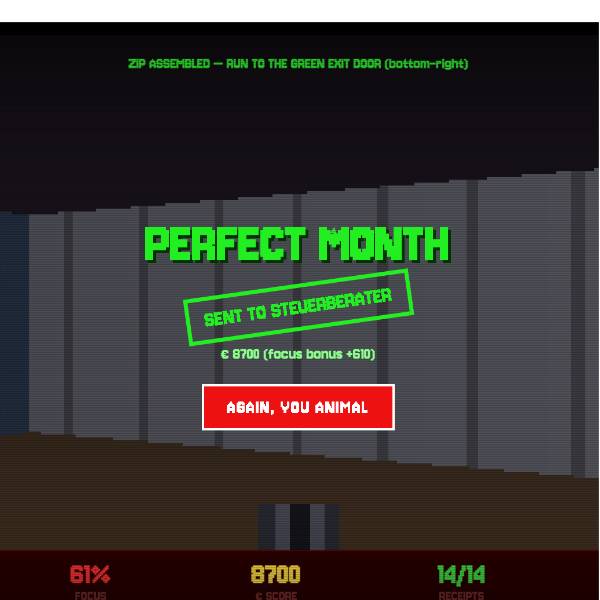 Book Blaster bookkeeping quest