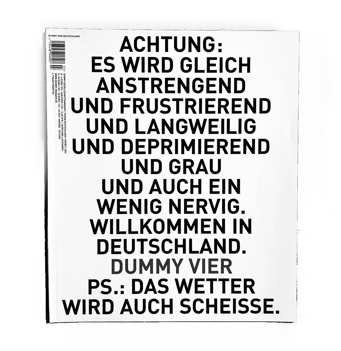 Dummy — selected work